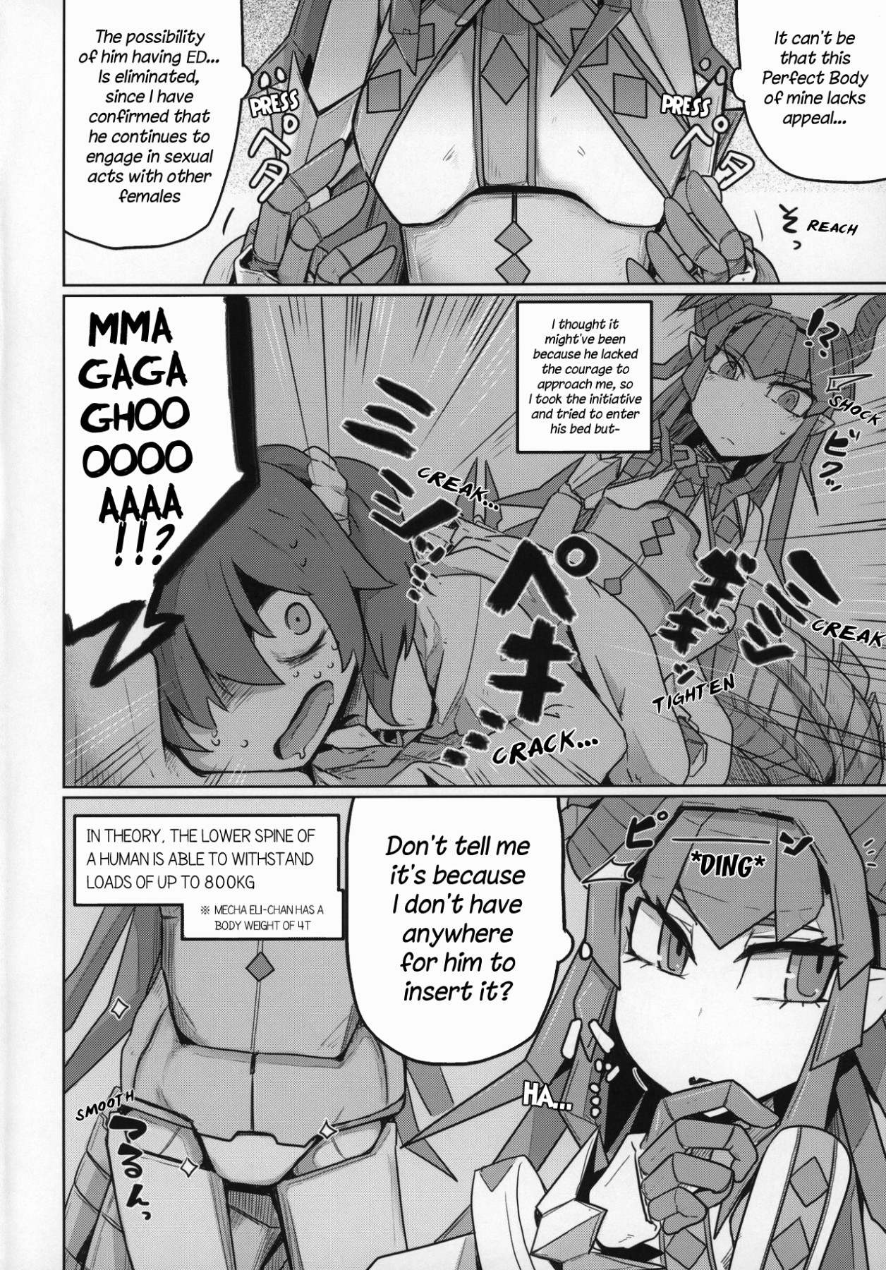 Hentai Manga Comic-Lovestruck Mecha Eli-chan and Her Cross-dressing Master-Read-3